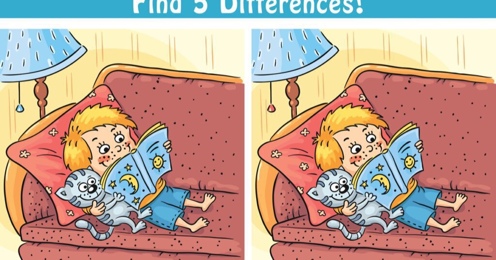 Spot 5 Difference Picture Puzzle Images And Photos Finder